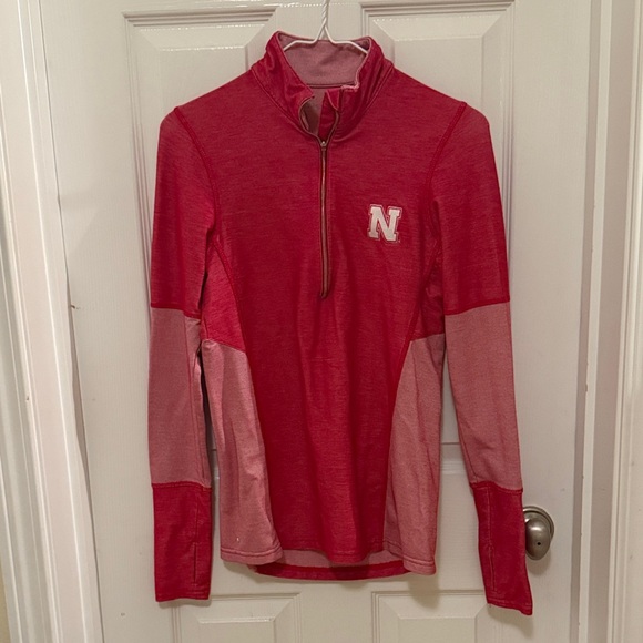 Tops - Nebraska Husker’s quarter zip pullover